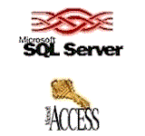 Microsoft SQL Server & Microsoft Access Database Software.